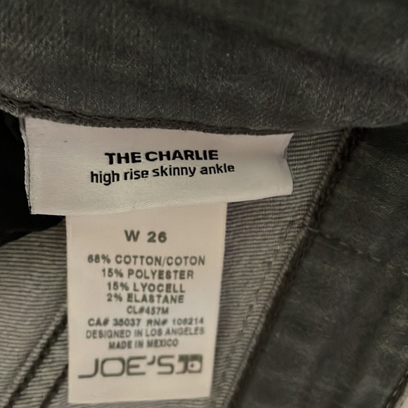 Women’s Joes Jeans size 26 The Charlie high rise skinny ankle - Picture 5 of 7